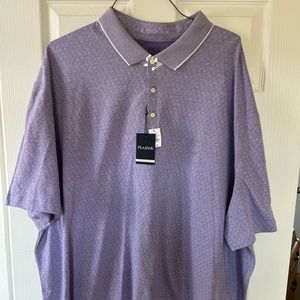 Jos. A. Bank polo shirt, 4x, traditional fit purple NWT
